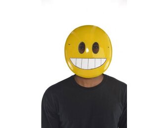 Amscan Emoji Masker Smiley Geel One-size