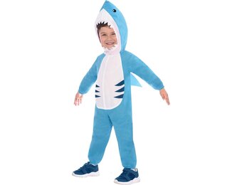 Amscan Verkleedkostuum Haai Junior Polyester Blauw Maat 3-4 Jaar