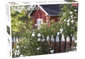 Tactic Summer Cottage in Finland – Puzzel – 1000 stukjes – Scandinavische Zomeridylle – Strak en Rustgevend Ontwerp – Hoogwaardige Scandinavische Kwaliteit