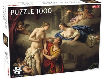 Tactic Pygmalion – Puzzel – 1000 stukjes – Klassieke Kunstillustratie – Strak en Rustgevend Ontwerp – Hoogwaardige Scandinavische Kwaliteit