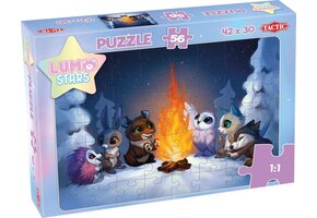 Lumo Stars Puzzel By the Fire - 56 Stukjes