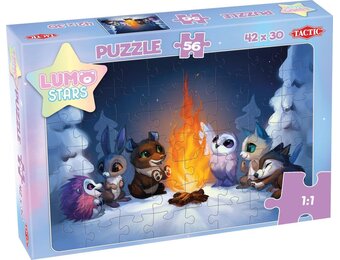 Lumo Stars Puzzel By the Fire - 56 Stukjes