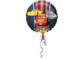 AMSCAN - Aluminium Cars 3 ballon met muziek