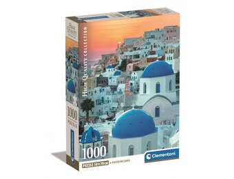 Clementoni Puzzel Santorini 1000 Stukjes