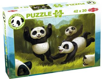 Panda Stars Puzzel Fun together - 56 stukjes