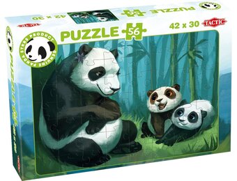 Panda Stars Puzzel Buddies - 56 stukjes