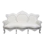 LC Baroque couch white white sky