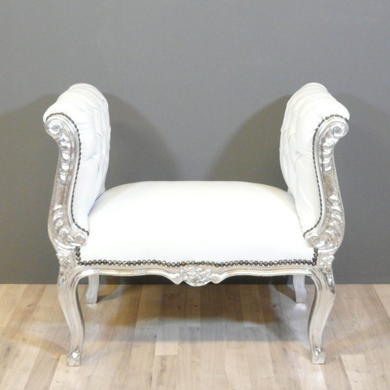 LC Bench Cleo silver white sky