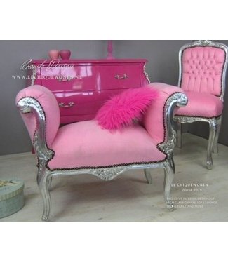 LC Bench cleo silver pink