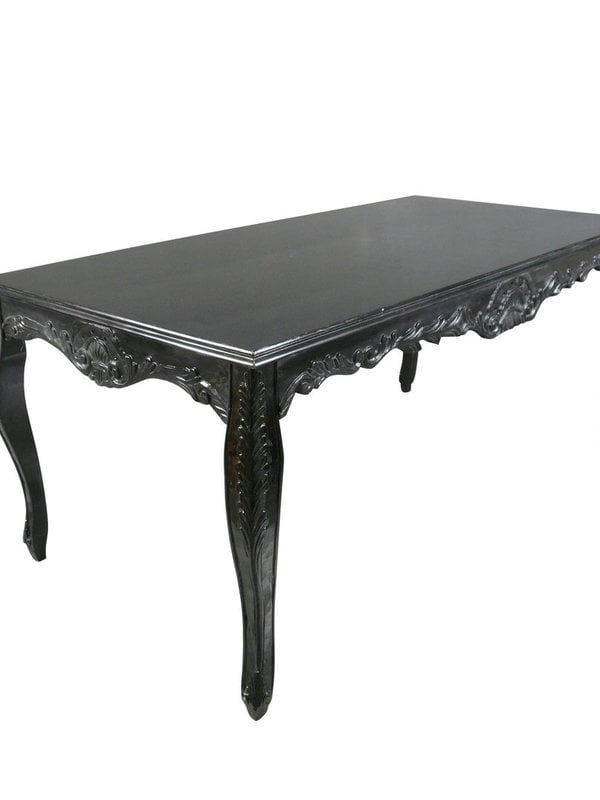 LC black  baroque table