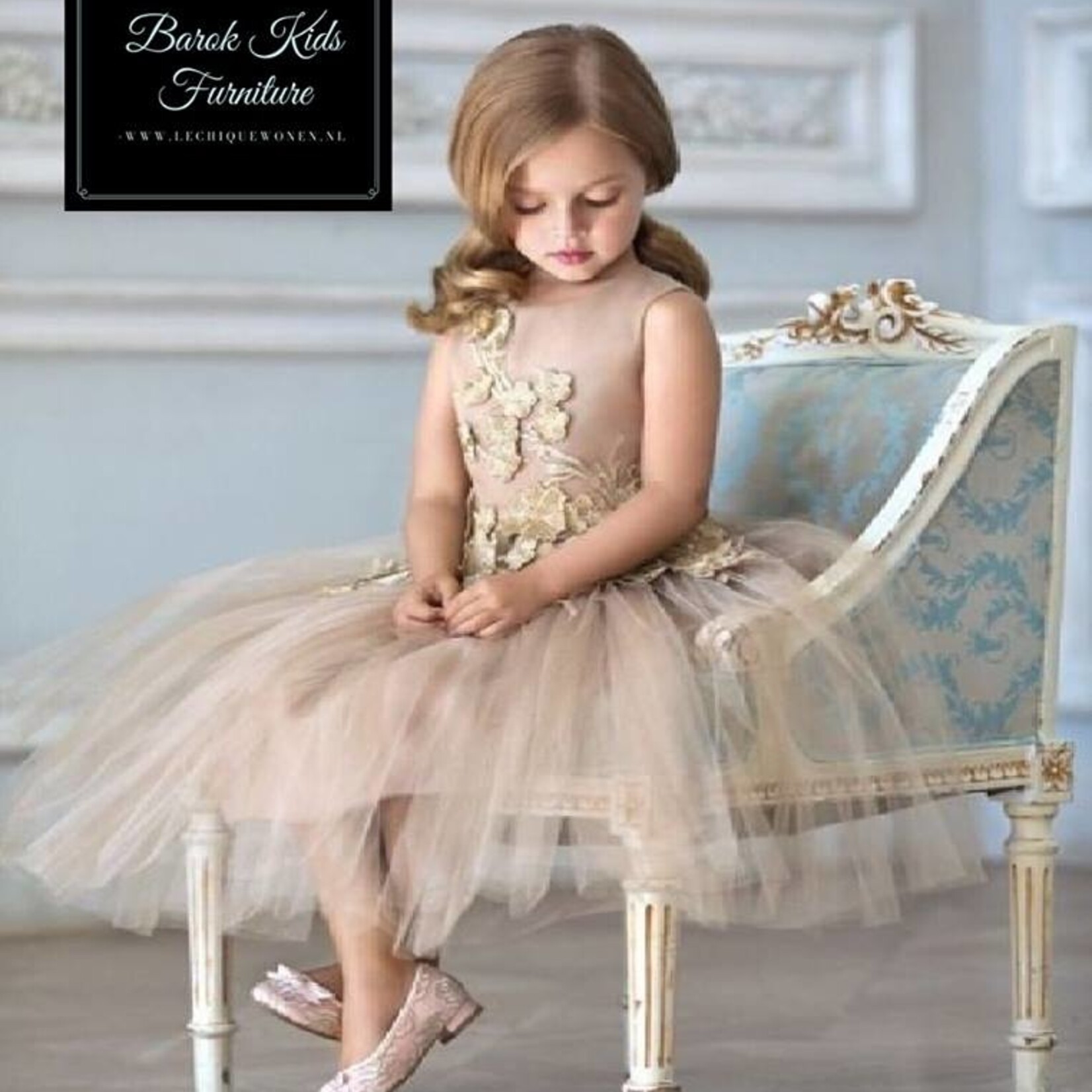 LC Children's throne diva silver bleu