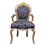 Royal Decoration   Baroque Milano bleu flower