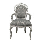 Royal Decoration   Baroque Milano grey flower