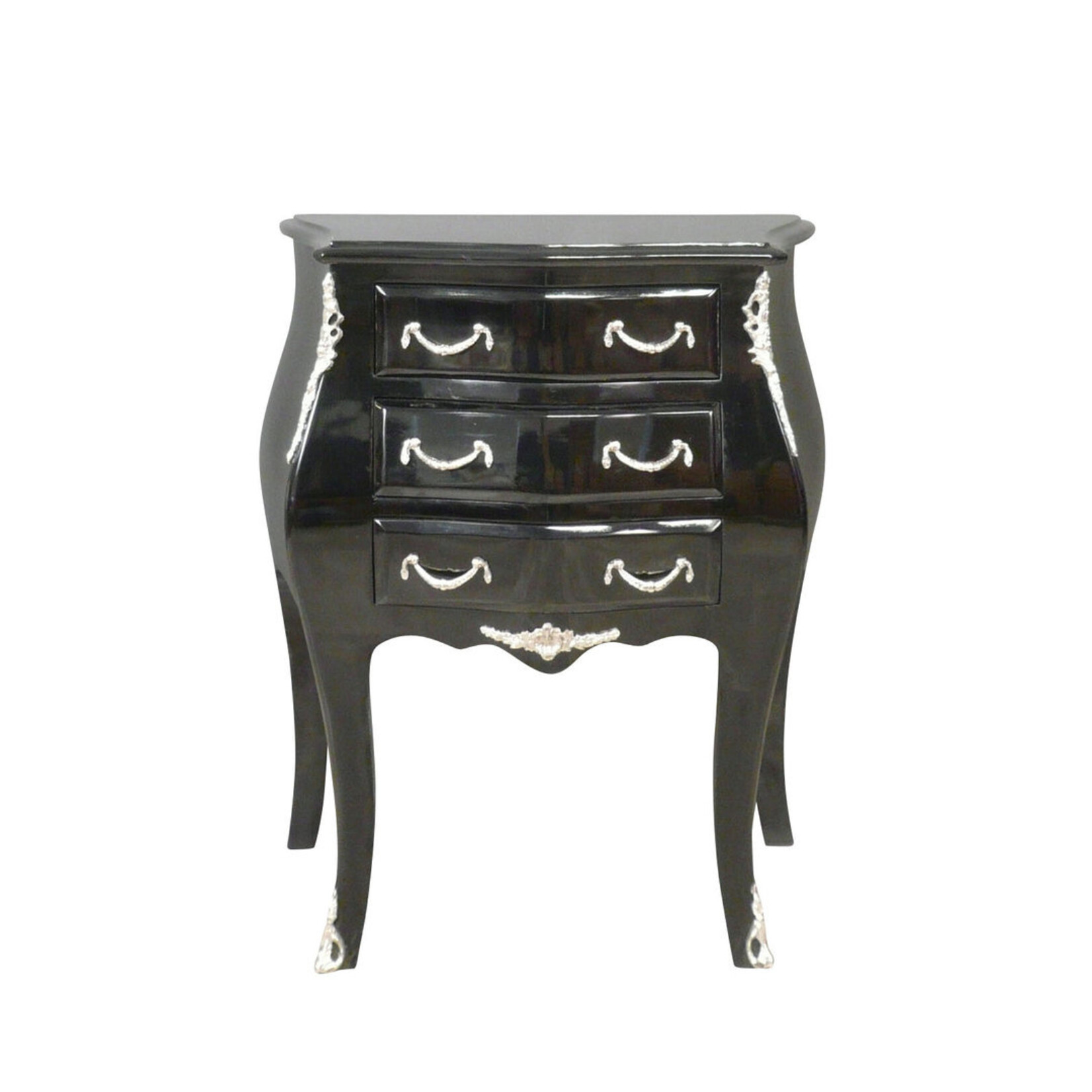 Royal Decoration   Baroque cupboard small model black