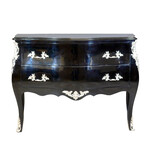 Royal Decoration   Baroque cupboard bigg model black