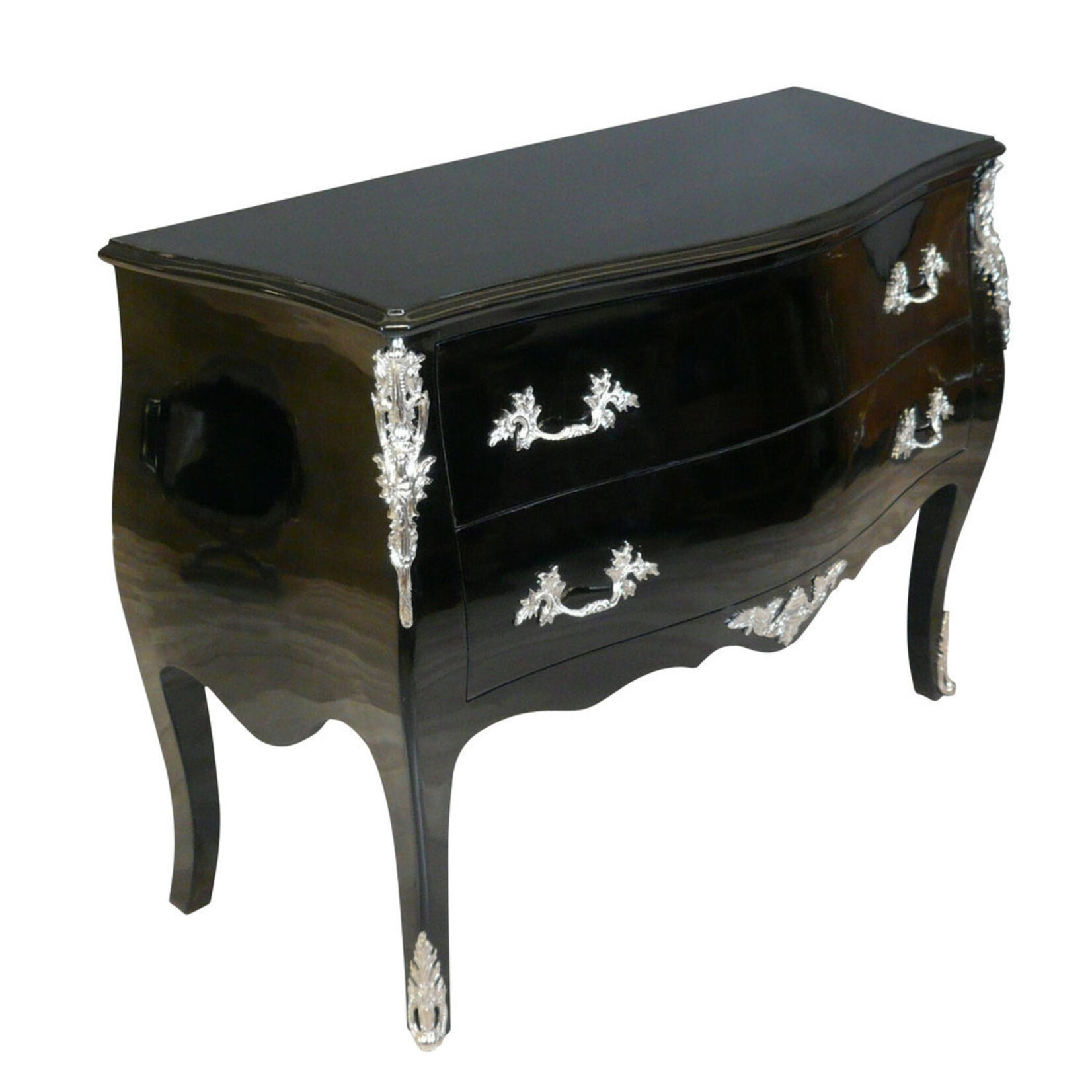 Royal Decoration   Baroque cupboard  model black