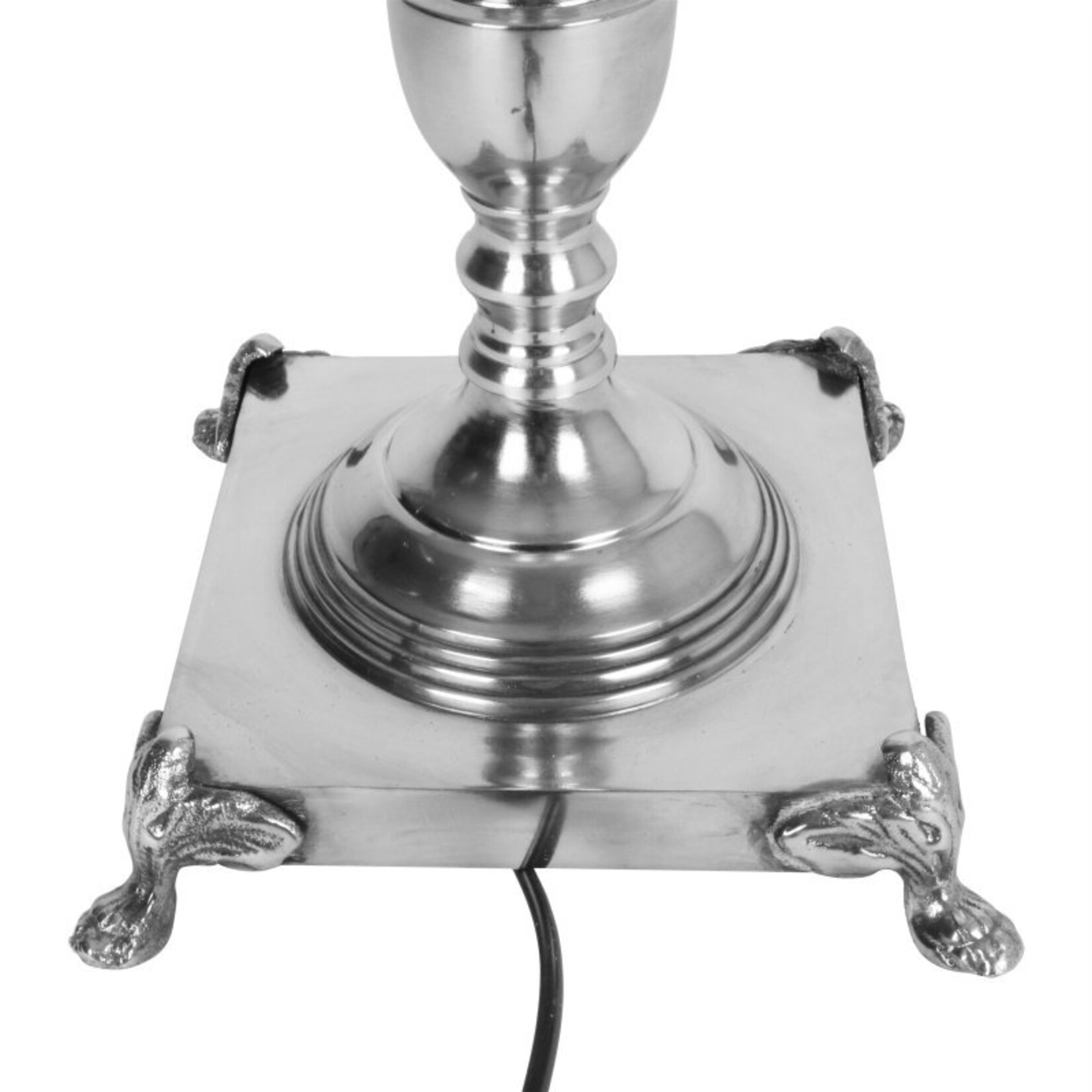 Dutch & Style Pied de lampe 87 cm  argent