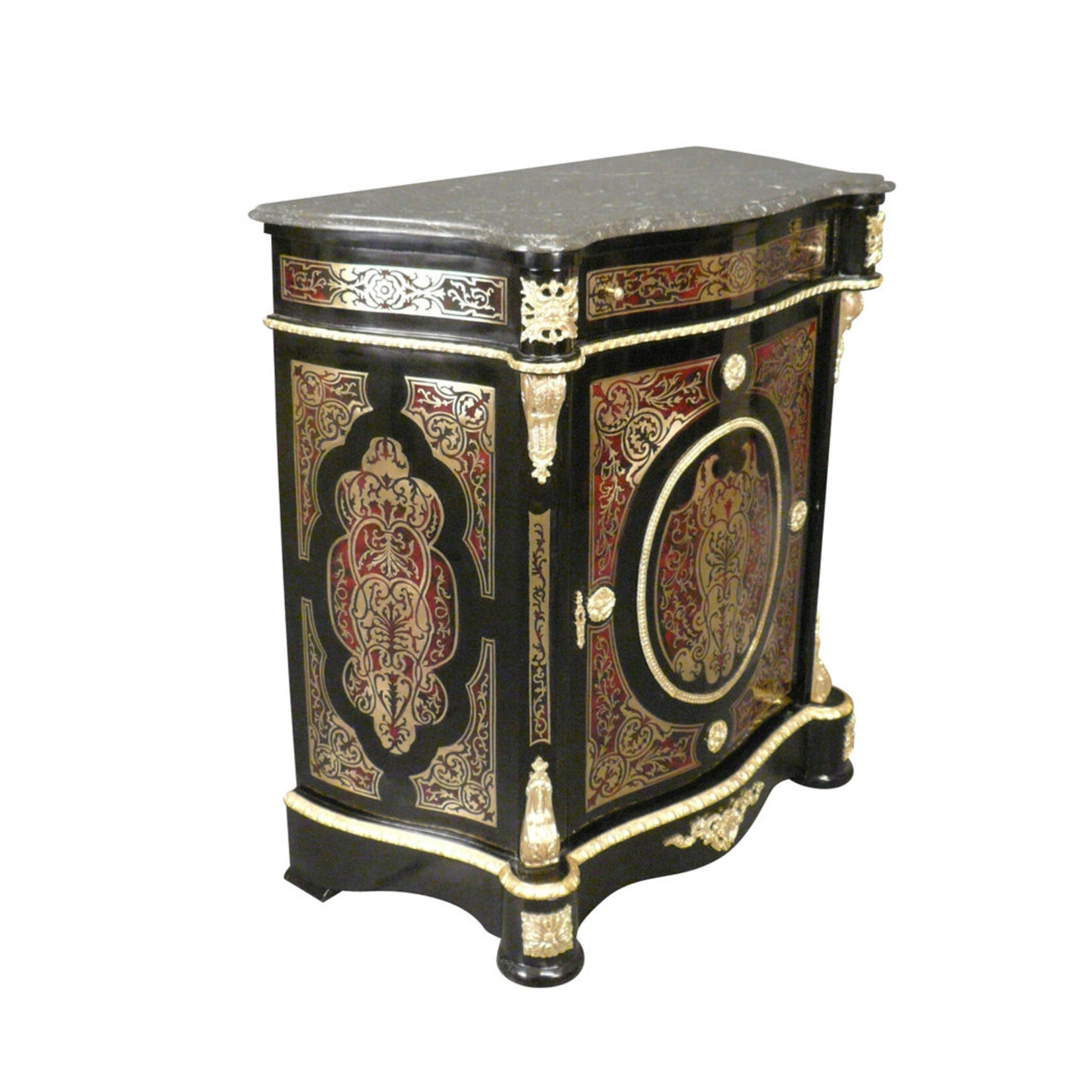 LC Napoleon  dressoir in Boulle-stijl