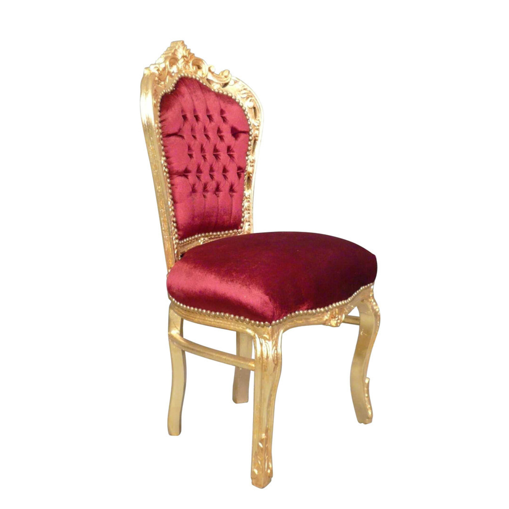 LC Dining room chair Carmen gold red