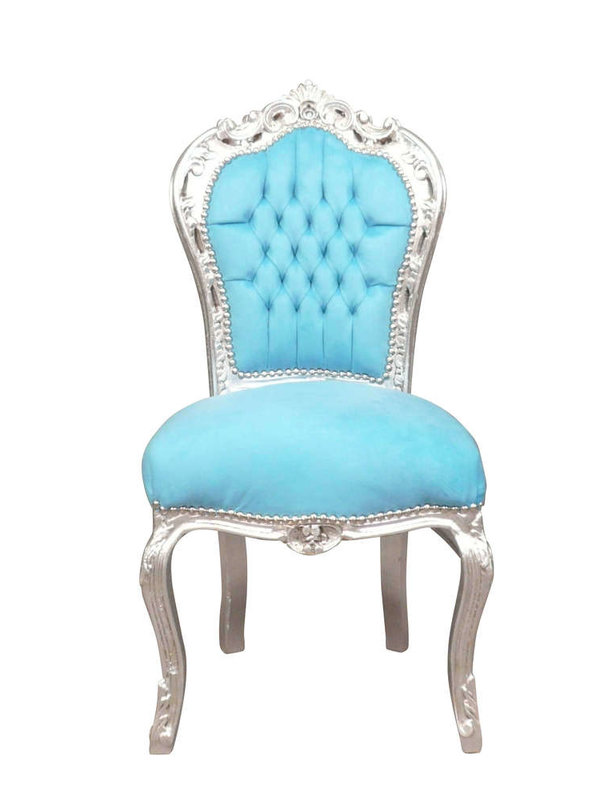 LC Dining room chair aqua blue,