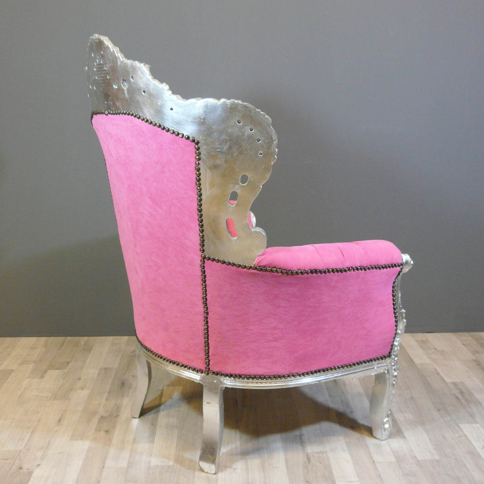 LC Lady Pink barok fauteuil