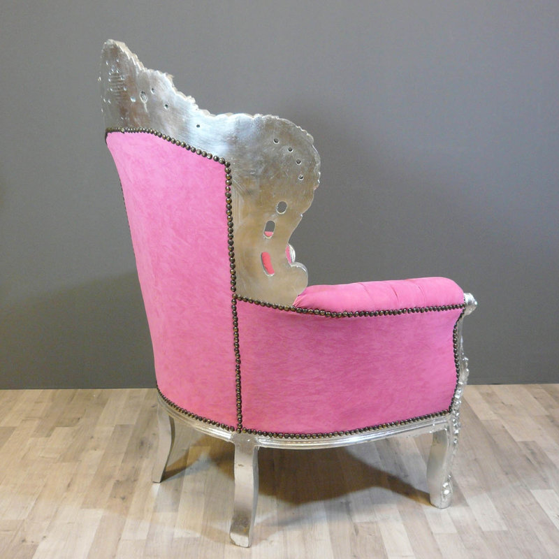 LC Fauteuil baroque Lady Pink