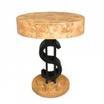 Royal Decoration   ART DECO SIDE TABLE DOLLAR