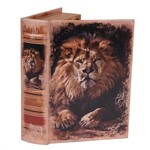 Dutch & Style Book box 23 cm lion