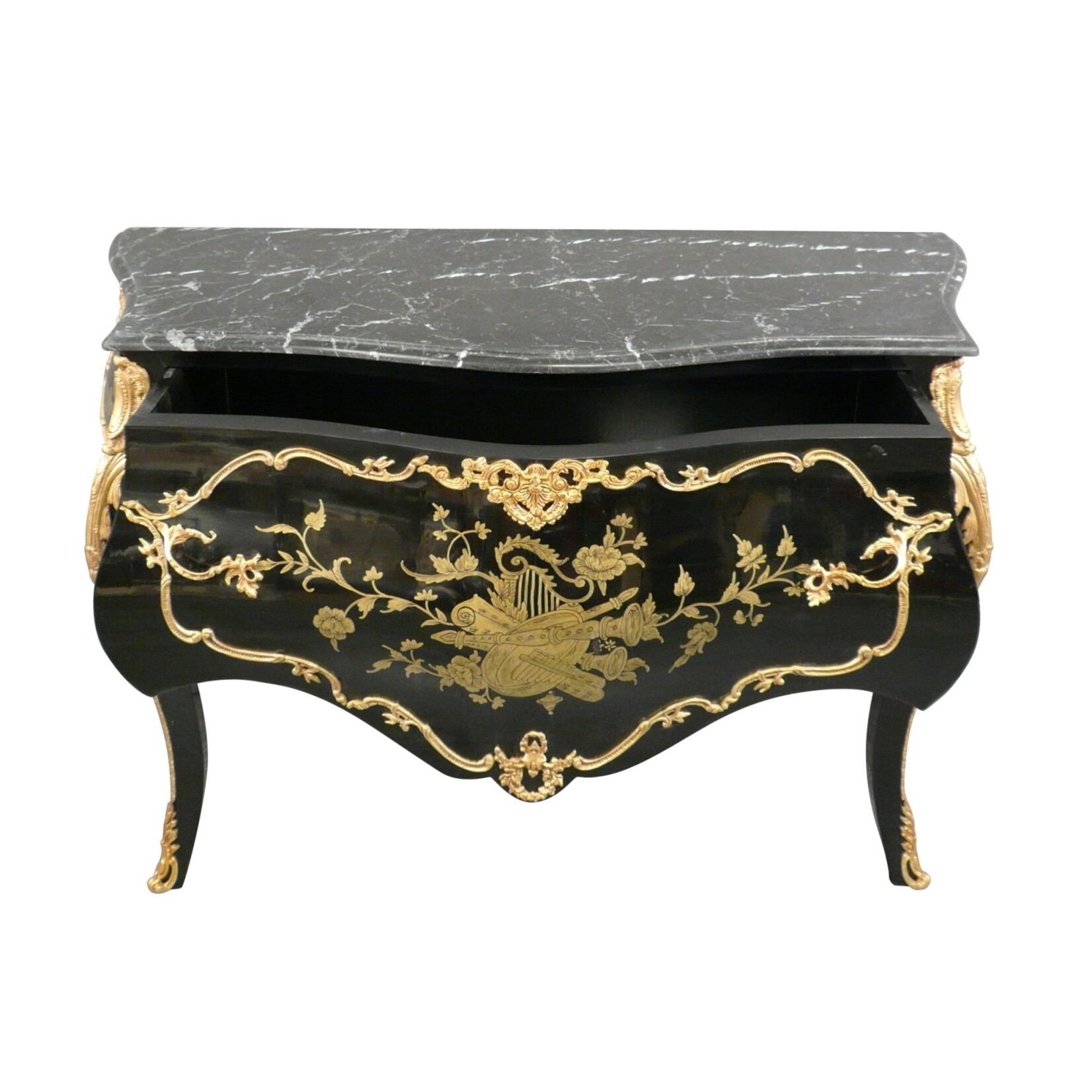 LC Baroque Chest XL Black Gold