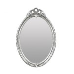 Baroque Mirror Lady Silver