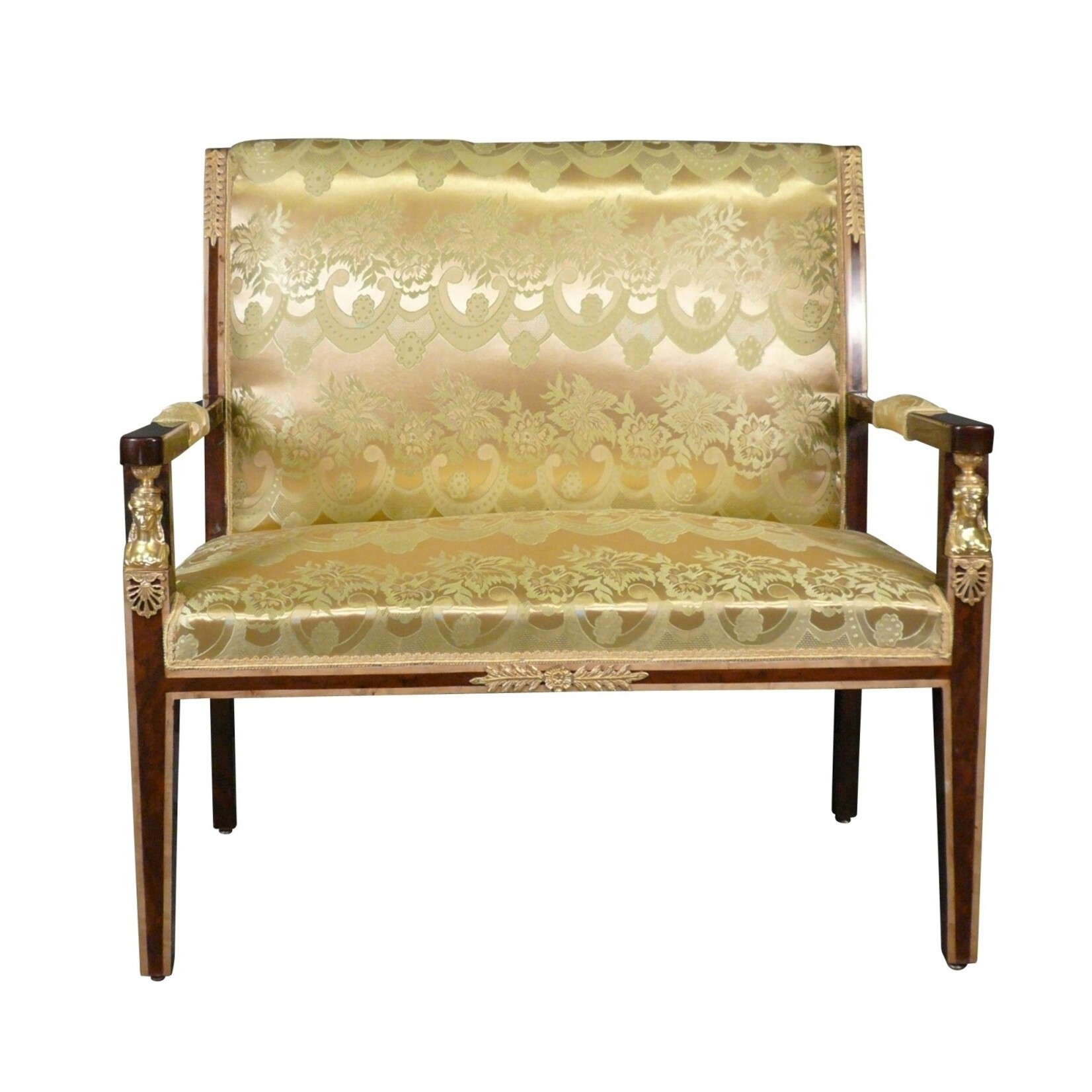 Baroque Sofa Deluxe Cream-Gold