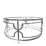 Dutch & Style Table basse ronde Belize argent