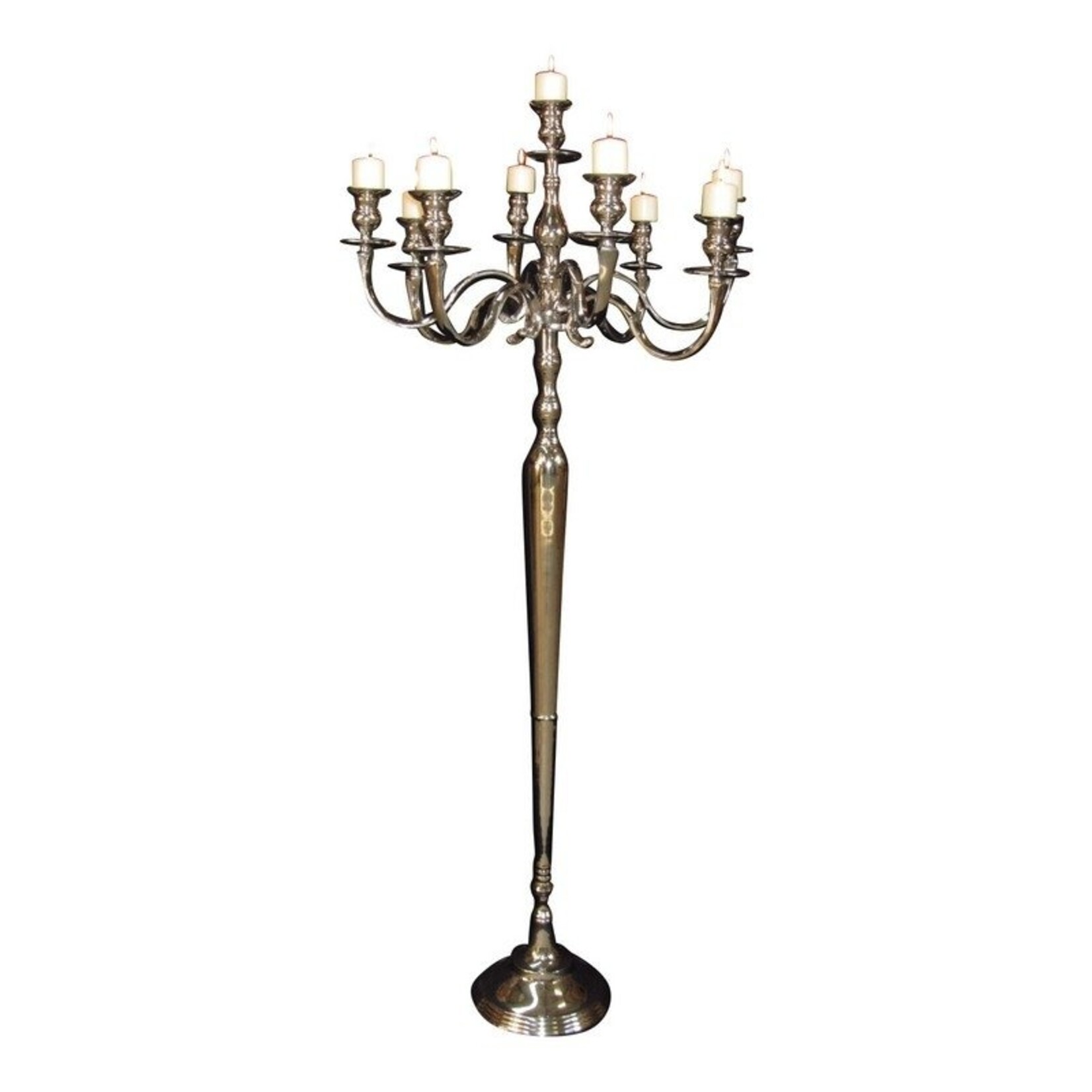 Dutch & Style Candlestick silver look 182 cm
