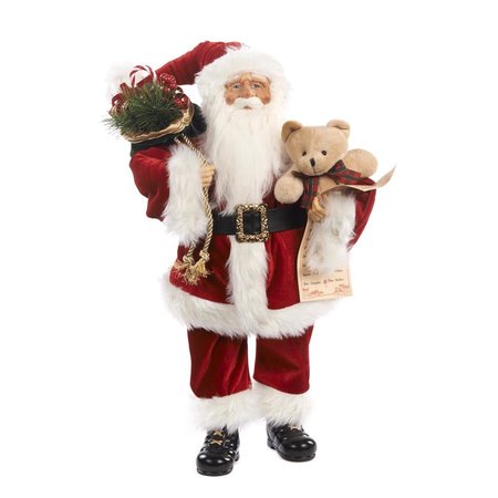 Good Will Santa Claus with bear