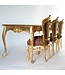 LC  Or Table baroque en argent   180 cm