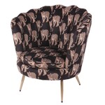 Dutch & Style Chaise Arielle -Leopard
