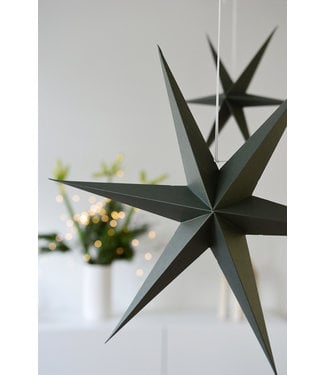 DELIGHT DEPARTMENT Olive Green Paper Stars
