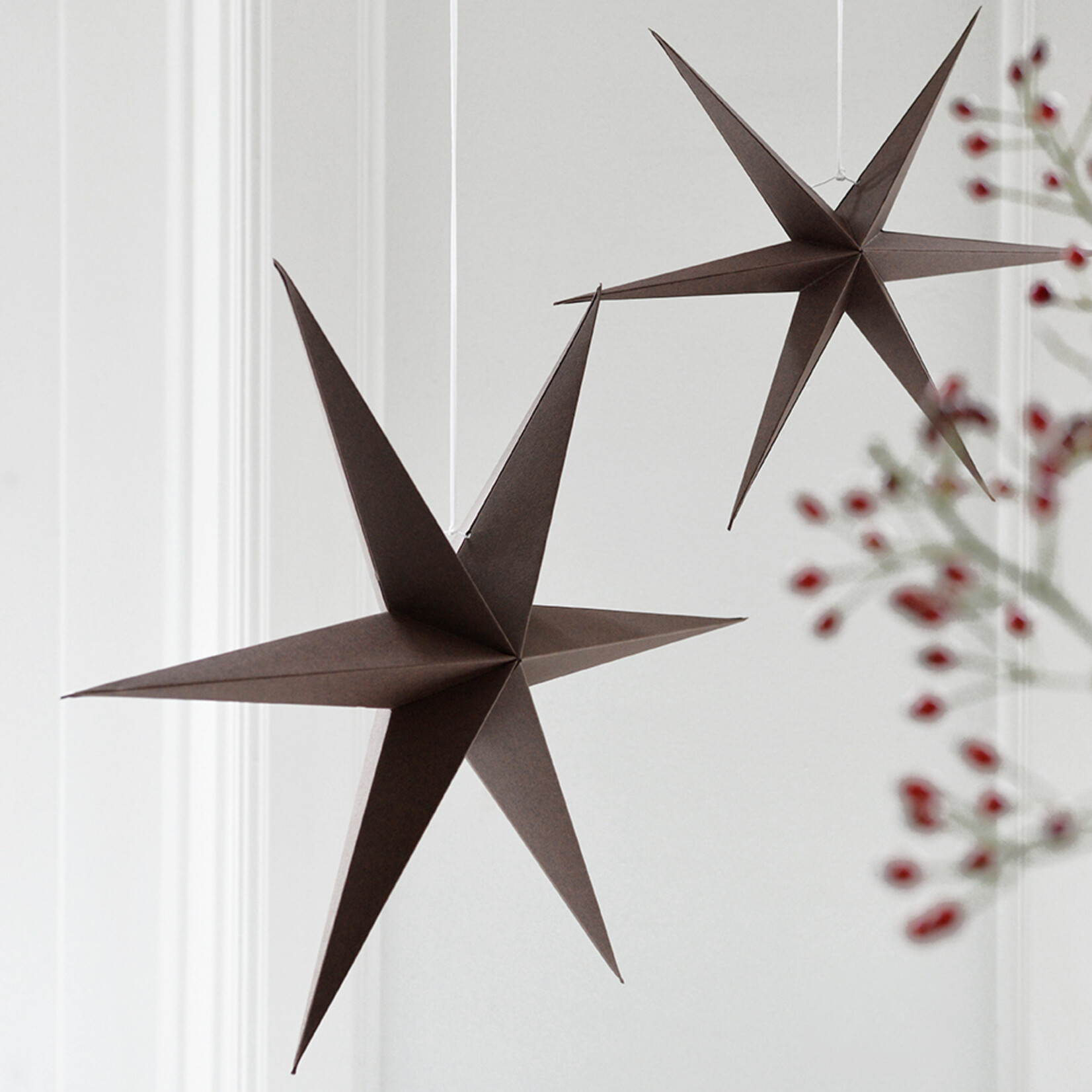 DELIGHT DEPARTMENT  Brown   Paper  Stars