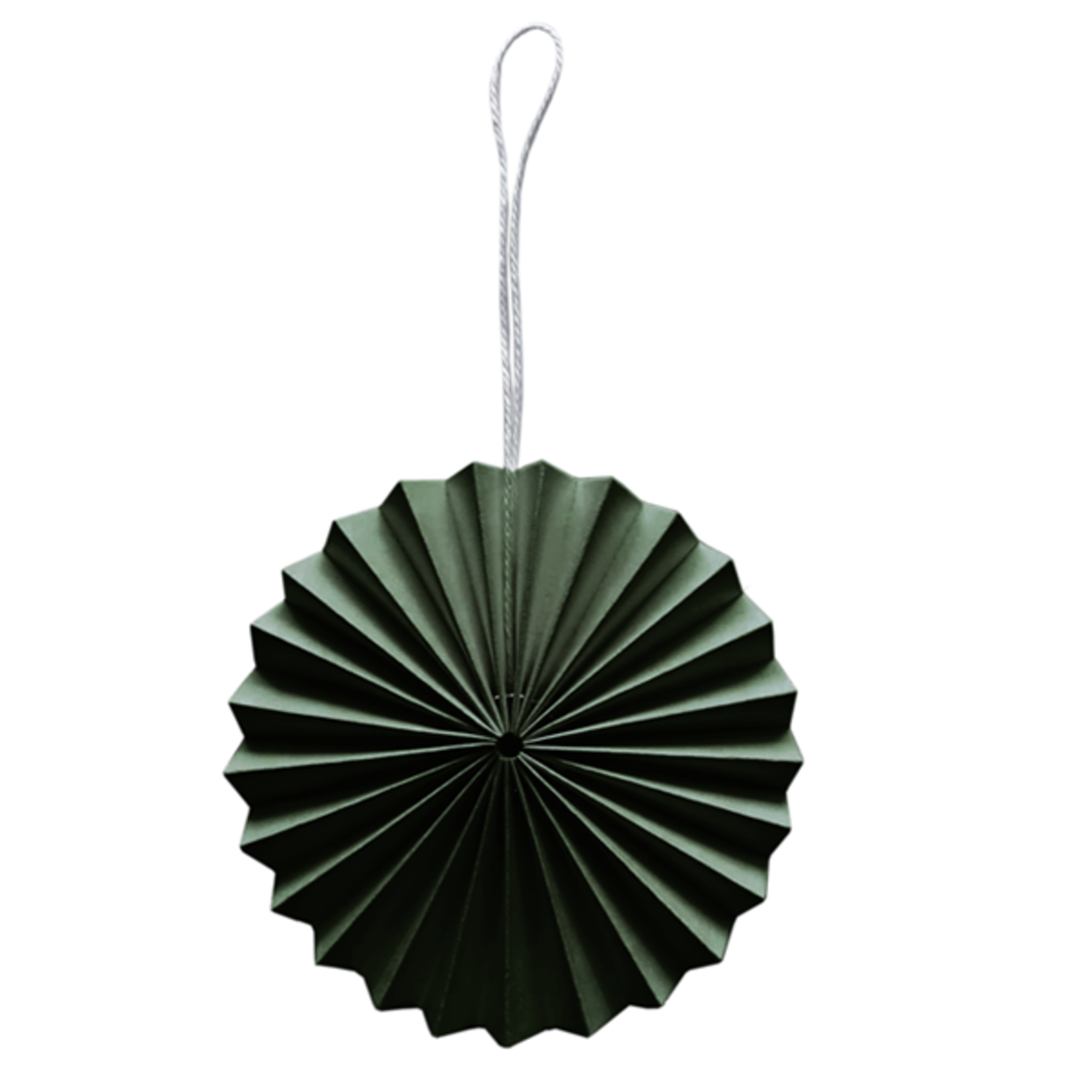 DELIGHT DEPARTMENT 10-green   paper ornament