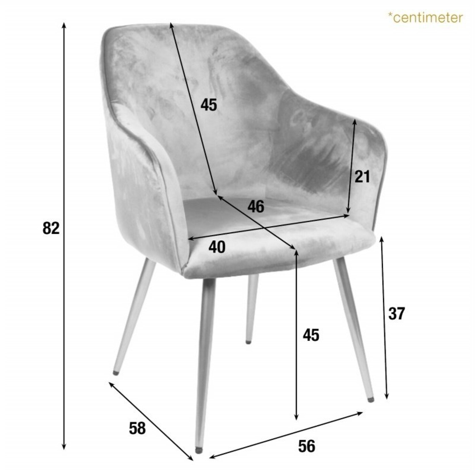 Dutch & Style Chair Nadine