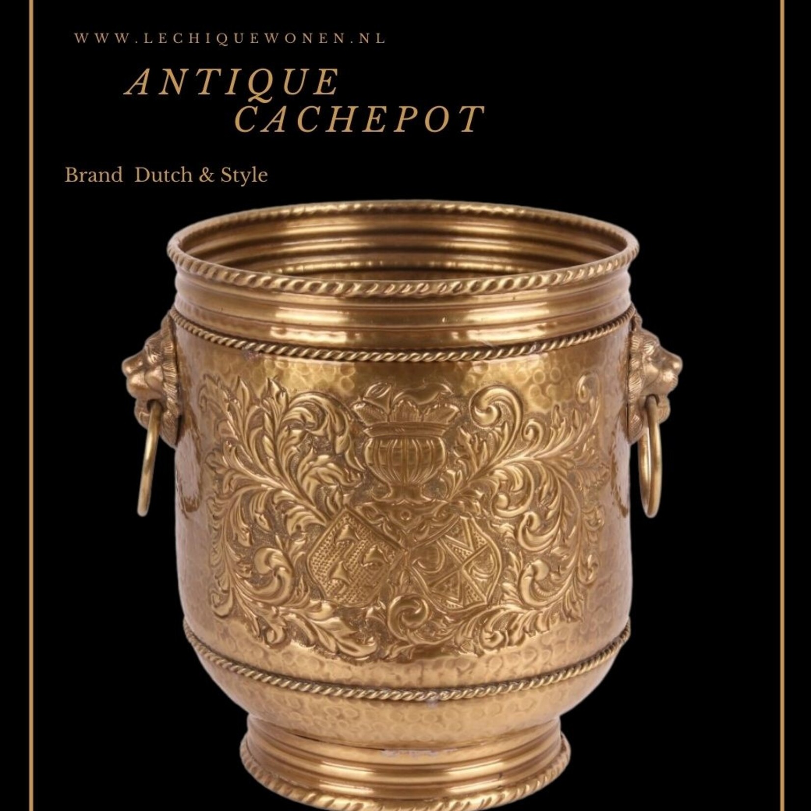 Dutch & Style Antique  Cachepot  30 cm