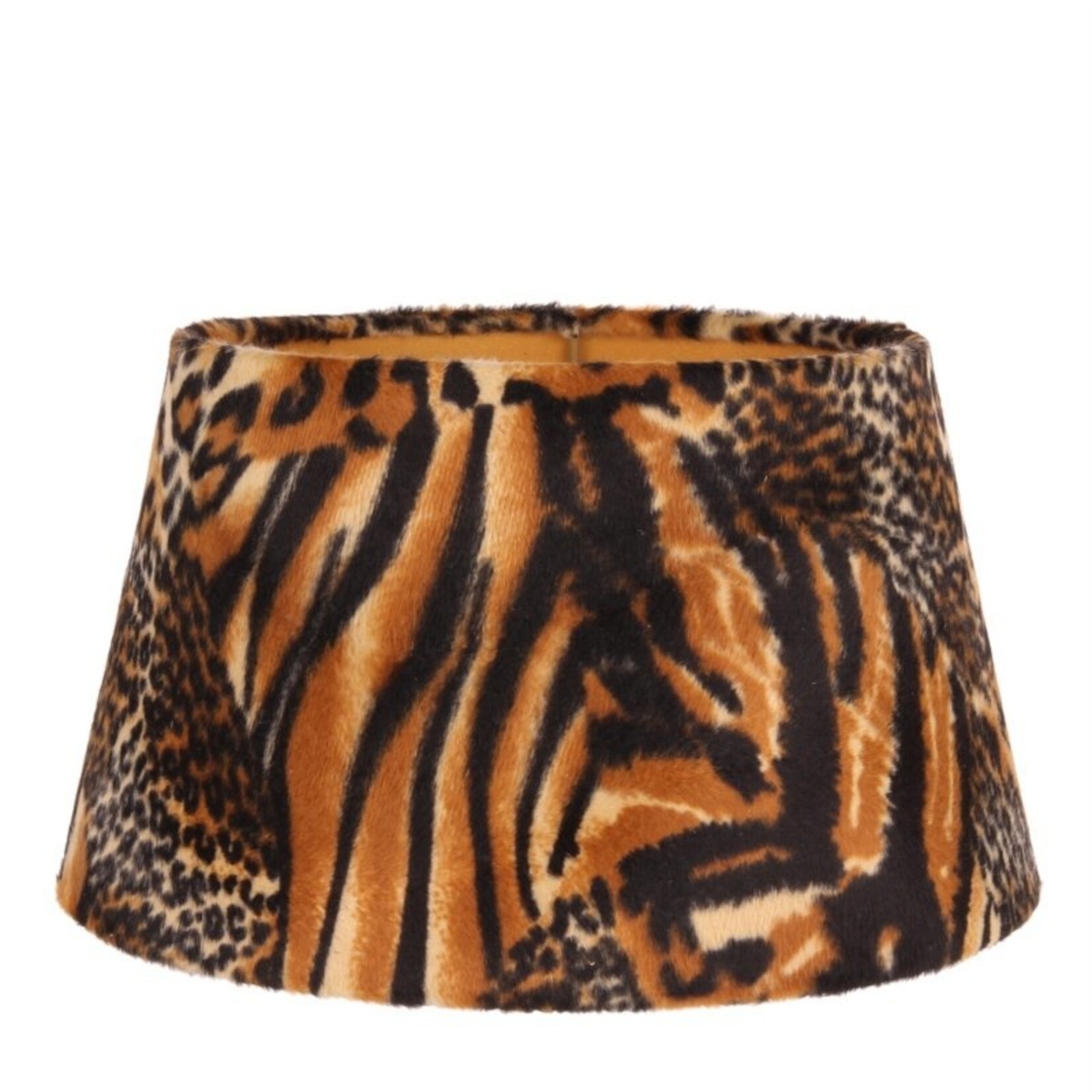 Dutch & Style Lampshade jungle print Brown 25 cm