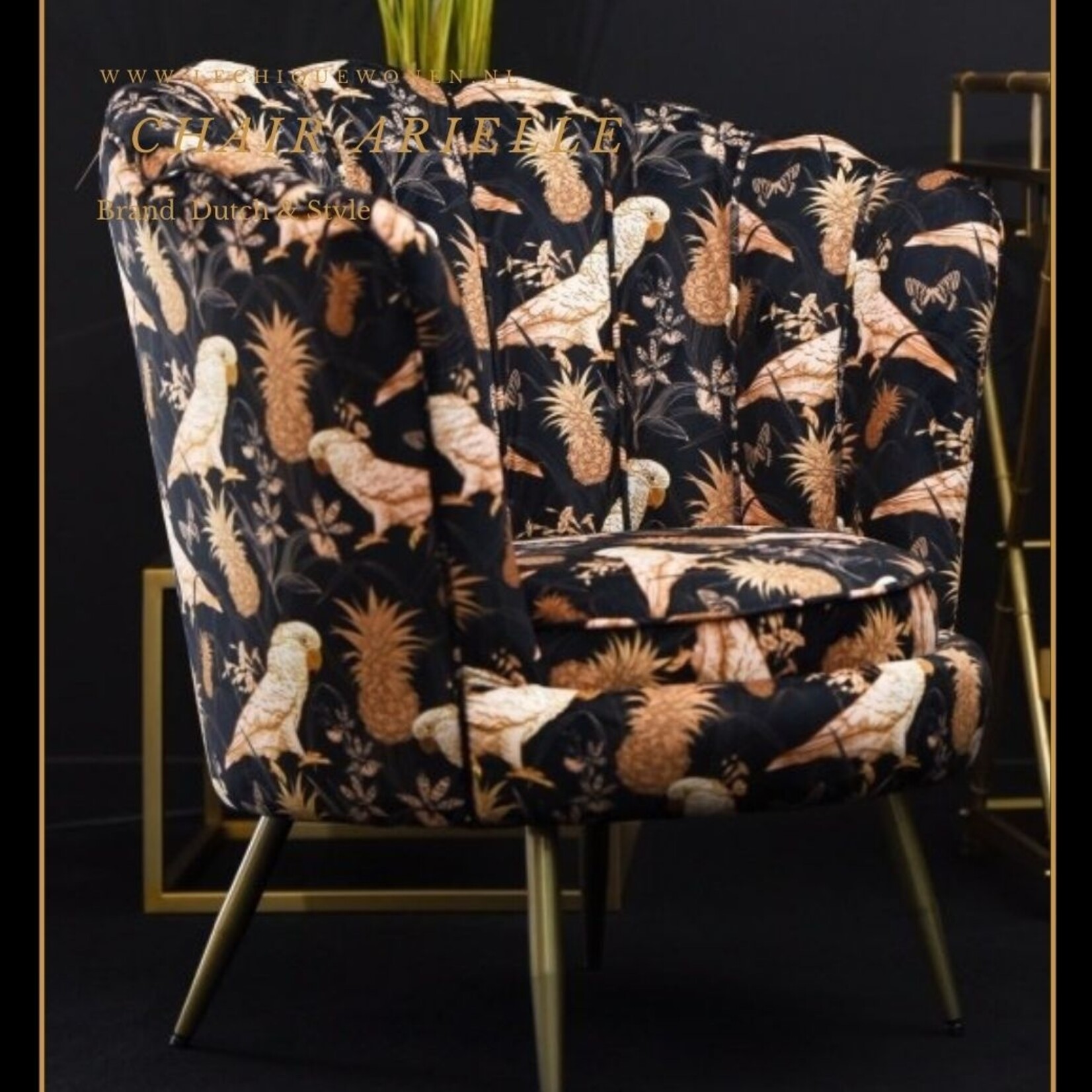 Dutch & Style Arielle chair Parrot