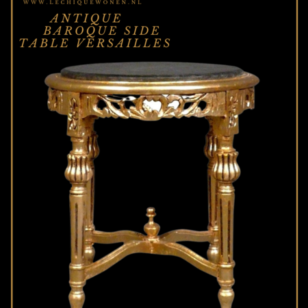LC Barok bijzettafel Marmer