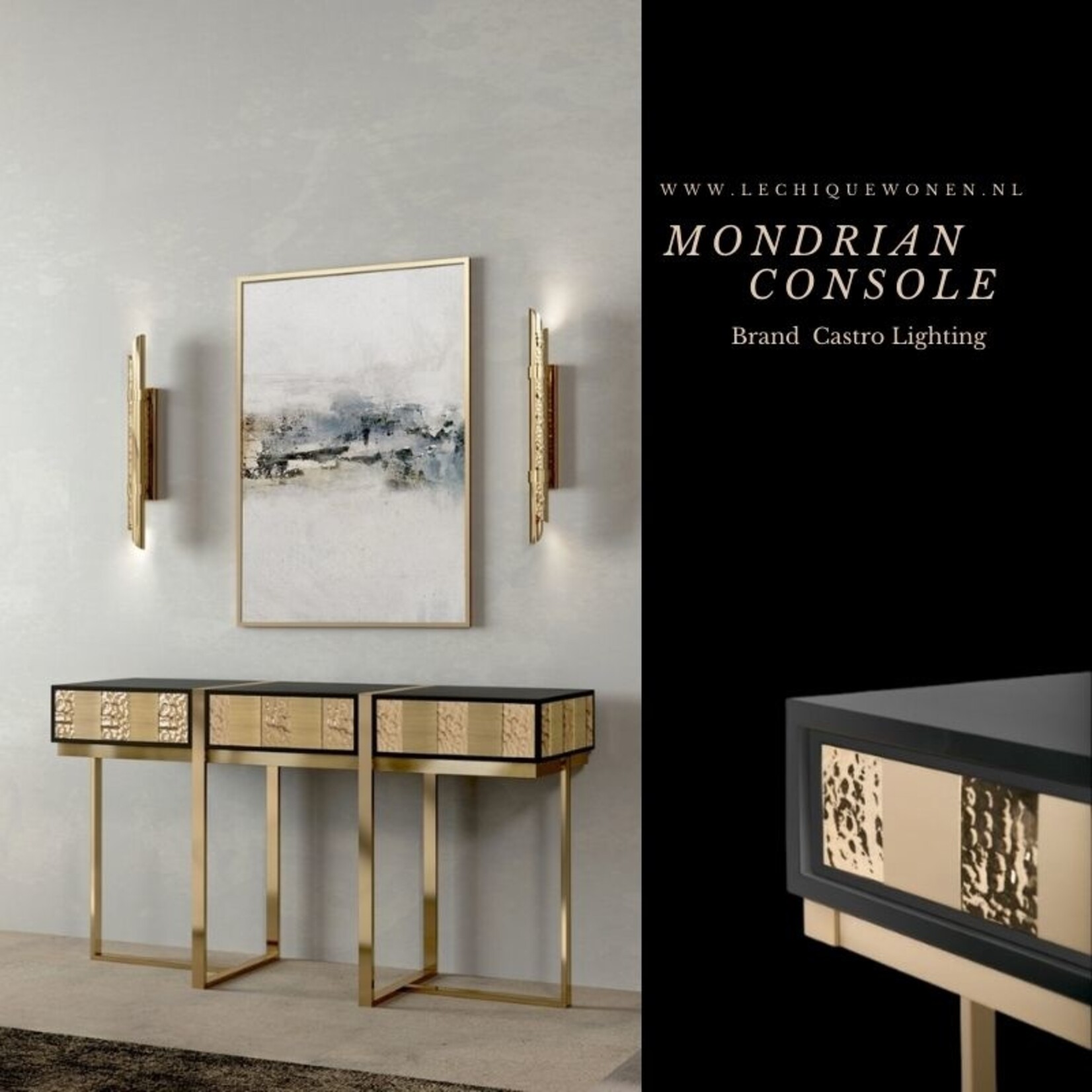 Castro Lighting  Mondrian Console