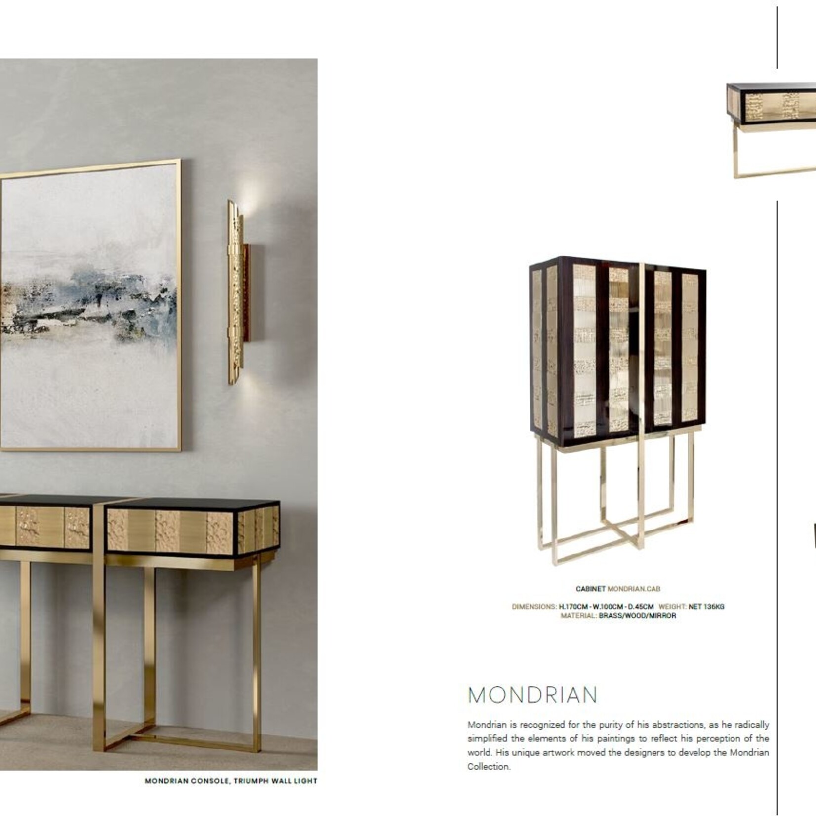 Castro Lighting  Mondrian Console