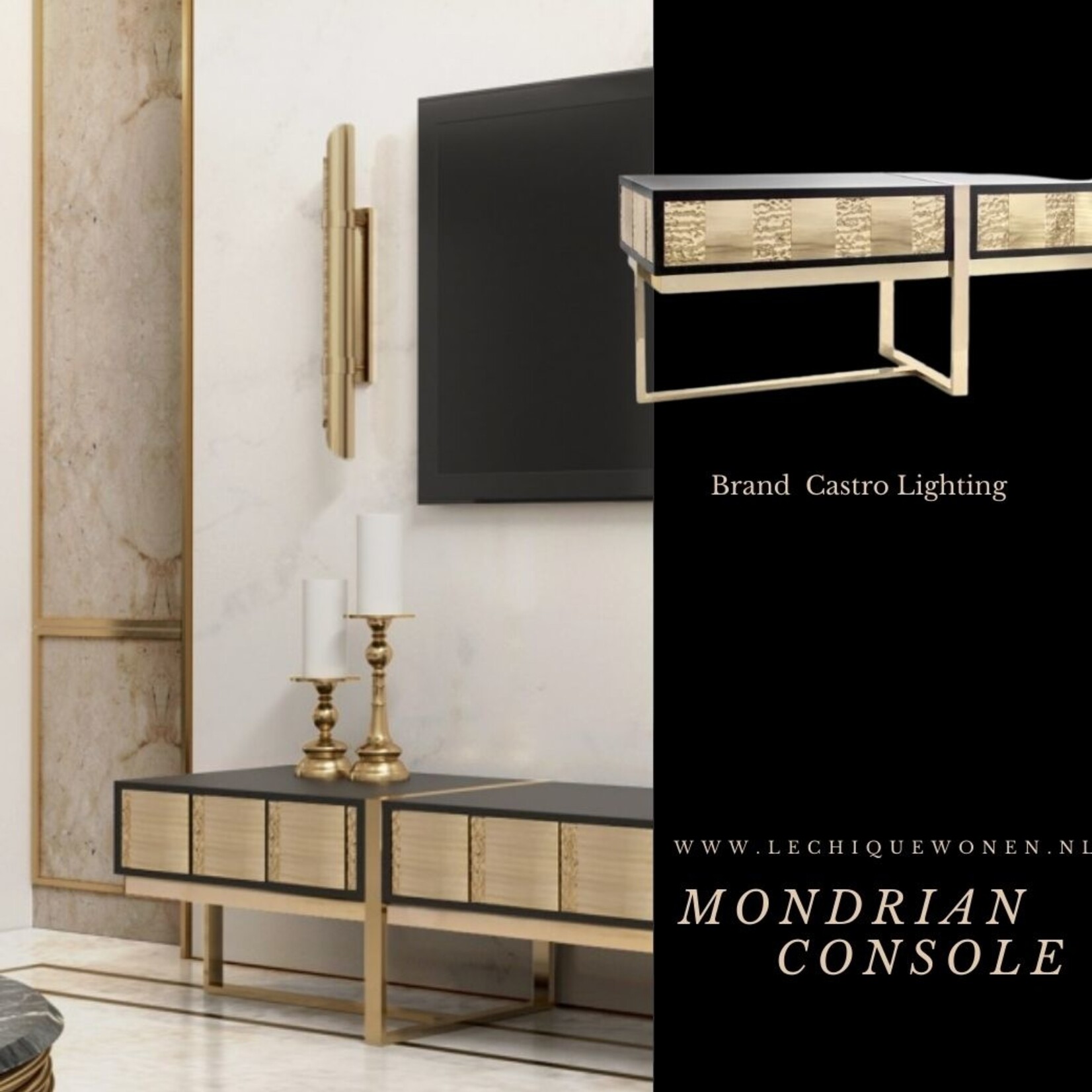 Castro Lighting  MONDRIAN TV CONSOLE