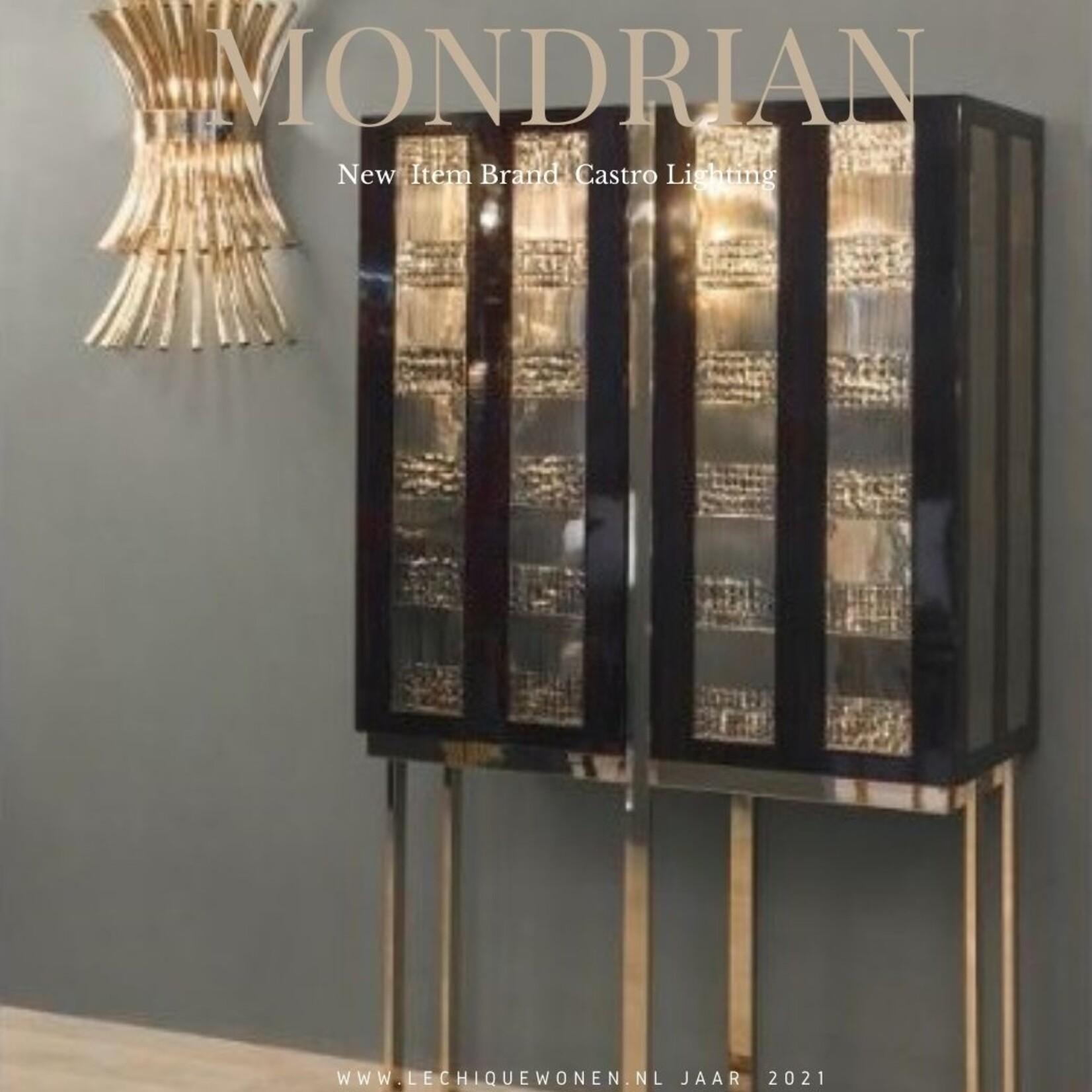 Castro Lighting  Mondrian Cabinet