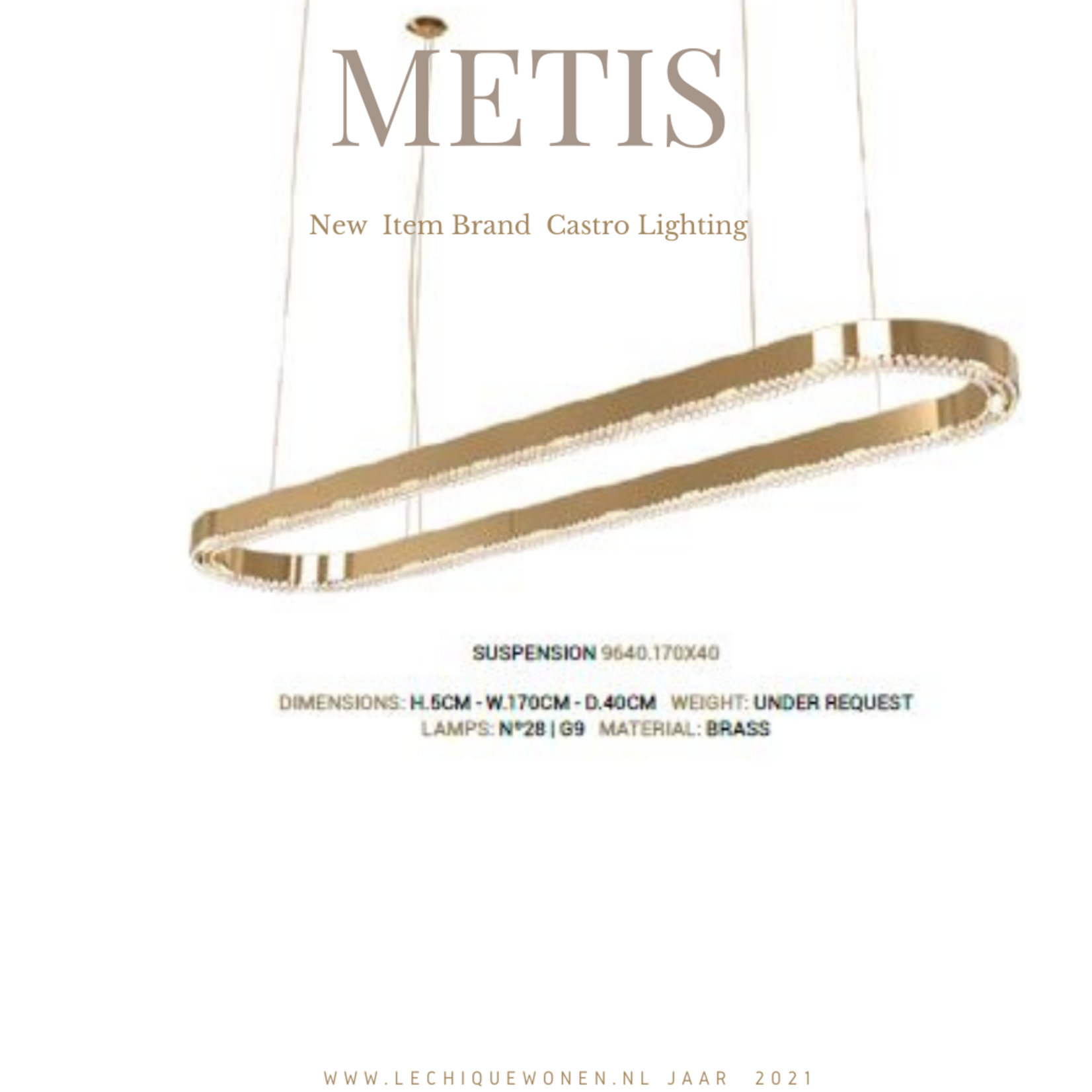 Castro Lighting  Metis Suspension