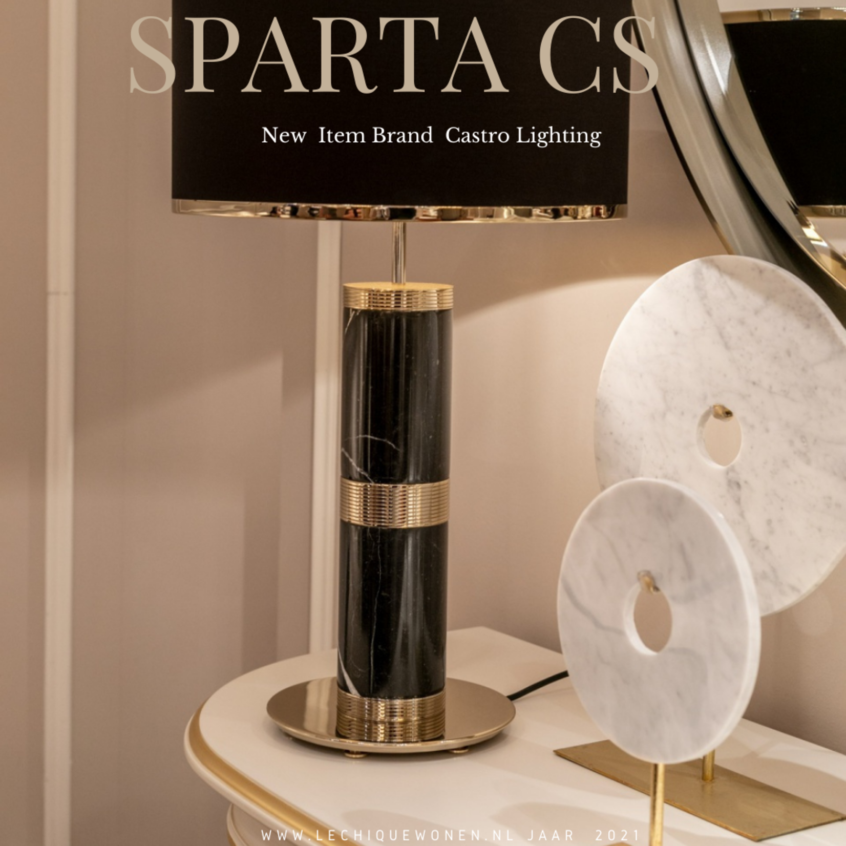 Castro Lighting  Sparta table lamp